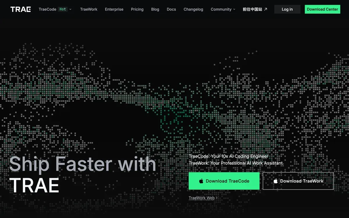 Trae product page