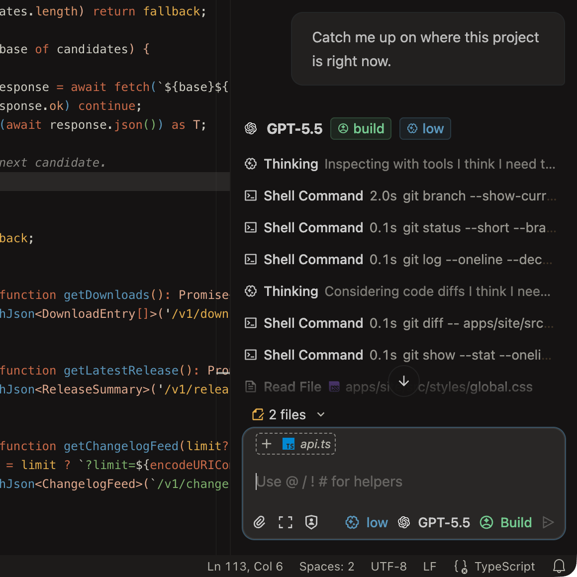 OpenChamber in VS Code